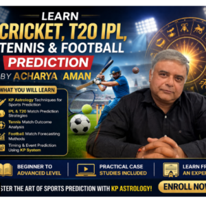 learn ipl t20 cricket tennis sports prediction from Acharya Raman